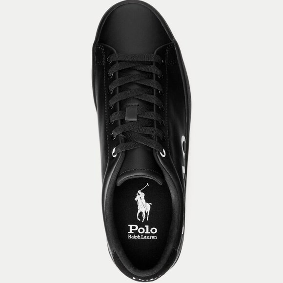 Polo Ralph Lauren Longwood Logo Leather Sneaker Men's Shoes - Picture 4 of 9